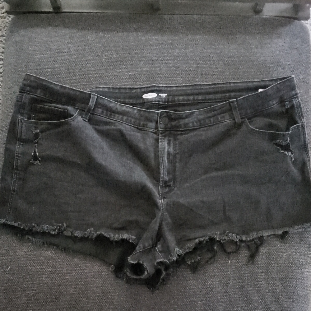 Old Navy Charcoal Jean Shorts